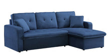Load image into Gallery viewer, Adorn Homez Neptune Sectional Sofa in Premium Velvet Fabric