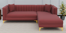 Load image into Gallery viewer, Adorn Homez Jack sectional Sofa in Velvet Fabric