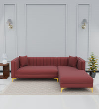 Load image into Gallery viewer, Adorn Homez Jack sectional Sofa in Velvet Fabric