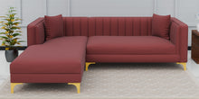 Load image into Gallery viewer, Adorn Homez Jack sectional Sofa in Velvet Fabric