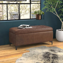 Load image into Gallery viewer, Adorn Homez Martha 2 Seater Ottoman with in Leatherette