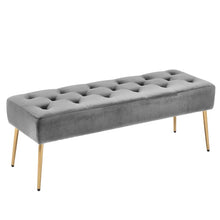 Load image into Gallery viewer, Adorn Homez Linda 2 Seater Ottoman with in Velvet Fabric