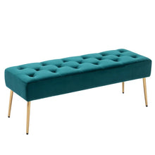 Load image into Gallery viewer, Adorn Homez Linda 2 Seater Ottoman with in Velvet Fabric