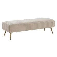 Load image into Gallery viewer, Adorn Homez Bruno 2 Seater Ottoman with in Velvet Fabric