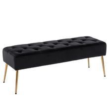 Load image into Gallery viewer, Adorn Homez Linda 2 Seater Ottoman with in Velvet Fabric