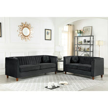 Load image into Gallery viewer, Adorn Homez Arminta Sofa Set in Premium Velvet Fabric