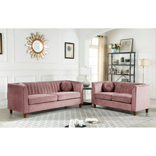 Load image into Gallery viewer, Adorn Homez Arminta Sofa Set in Premium Velvet Fabric