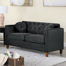 Load image into Gallery viewer, Adorn Homez Benning Sofa 3+2 (5 Seater) in Premium Suede Velvet Fabric