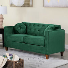 Load image into Gallery viewer, Adorn Homez Benning Sofa 3+2 (5 Seater) in Premium Suede Velvet Fabric