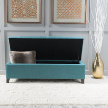 Load image into Gallery viewer, Adorn Homez Lvy 2 Seater Ottoman with Storage in Fabric