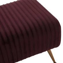 Load image into Gallery viewer, Adorn Homez Bruno 2 Seater Ottoman with in Velvet Fabric