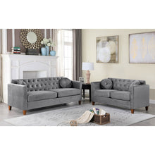Load image into Gallery viewer, Adorn Homez Benning Sofa 3+2 (5 Seater) in Premium Suede Velvet Fabric