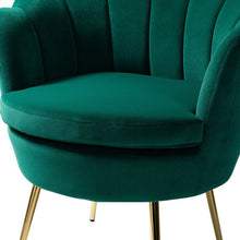 Load image into Gallery viewer, Adorn Homez Mesa Accent Chair in Premium Velvet Fabric