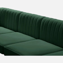 Load image into Gallery viewer, Adorn Homez Juno Modular L shape Sofa Sectional (5 Seater) in Velvet Fabric