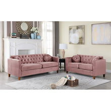 Load image into Gallery viewer, Adorn Homez Benning Sofa 3+2 (5 Seater) in Premium Suede Velvet Fabric