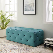 Load image into Gallery viewer, Adorn Homez Mario 2 Seater Ottoman with in Velvet Fabric