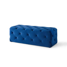 Load image into Gallery viewer, Adorn Homez Mario 2 Seater Ottoman with in Velvet Fabric