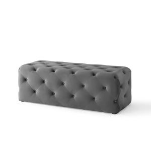 Adorn Homez Mario 2 Seater Ottoman with in Velvet Fabric