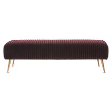 Load image into Gallery viewer, Adorn Homez Bruno 2 Seater Ottoman with in Velvet Fabric