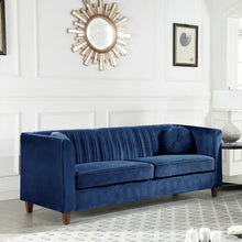 Load image into Gallery viewer, Adorn Homez Arminta Sofa Set in Premium Velvet Fabric