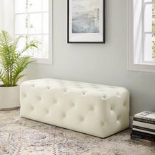 Load image into Gallery viewer, Adorn Homez Mario 2 Seater Ottoman with in Velvet Fabric
