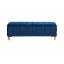 Load image into Gallery viewer, Adorn Homez Arturo 2 Seater Ottoman with Storage in Velvet Fabric