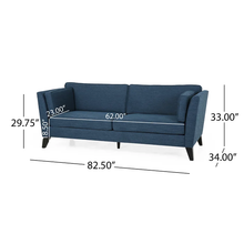 Load image into Gallery viewer, Adorn Homez Chelsea 3 Seater Sofa in Fabric