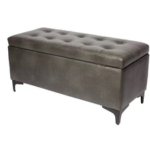 Load image into Gallery viewer, Adorn Homez Martha 2 Seater Ottoman with in Leatherette