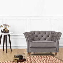 Load image into Gallery viewer, Adorn Homez Gilmore Premium Sofa 1 Seater in Fabric