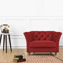 Load image into Gallery viewer, Adorn Homez Gilmore Premium Sofa 1 Seater in Fabric