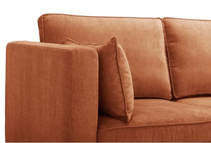 Adorn Homez Danny L shape Sofa (4 Seater) in Premium Fabric
