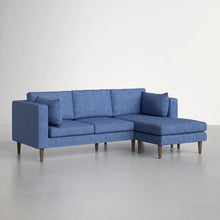 Load image into Gallery viewer, Adorn Homez Danny L shape Sofa (4 Seater) in Premium Fabric