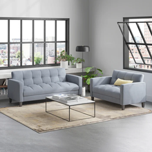 Load image into Gallery viewer, Adorn Homez Fraser Sofa Set 3+2 ( 5 Seater ) in Premium Fabric