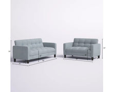 Load image into Gallery viewer, Adorn Homez Fraser Sofa Set 3+2 ( 5 Seater ) in Premium Fabric