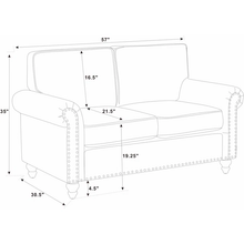 Load image into Gallery viewer, Adorn Homez Starlight - 3+2 Sofa Set - (5 Seater) Sofa in Premium Fabric