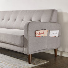 Load image into Gallery viewer, Adorn Homez Coby 3 Seater Sofa in High-Quality Polyester Fabric