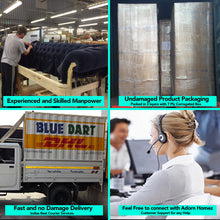 Load image into Gallery viewer, Adorn Homez Coby 3 Seater Sofa in High-Quality Polyester Fabric