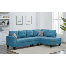 Load image into Gallery viewer, Adorn Homez Austin L Shape Sofa Set (5 Seater) In Premium Fabric
