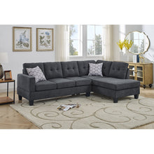 Load image into Gallery viewer, Adorn Homez Austin L Shape Sofa Set (5 Seater) In Premium Fabric