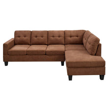 Load image into Gallery viewer, Adorn Homez Austin L Shape Sofa Set (5 Seater) In Premium Fabric
