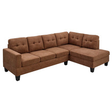 Load image into Gallery viewer, Adorn Homez Austin L Shape Sofa Set (5 Seater) In Premium Fabric
