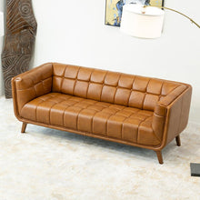 Load image into Gallery viewer, Adorn Homez Premium Archie 3 Seater Sofa in Premium leatherette