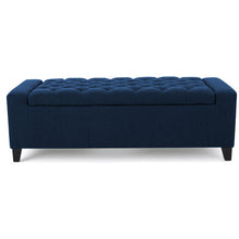 Load image into Gallery viewer, Adorn Homez Troy Bench 2 Seater Ottoman with Storage in Fabric