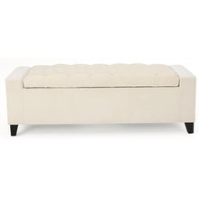 Load image into Gallery viewer, Adorn Homez Troy Bench 2 Seater Ottoman with Storage in Fabric