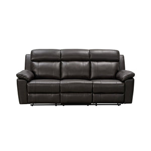 Adorn Homez London 3 Seater Manual Recliner Sofa in Leatherette