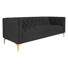 Load image into Gallery viewer, Adorn Homez Launa Premium 3 Seater Sofa in Suede Velvet Fabric