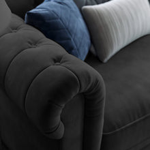Load image into Gallery viewer, Adorn Homez Venus Premium 3 Seater  Sofa in Suede Velvet Fabric