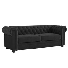 Load image into Gallery viewer, Adorn Homez Venus Premium 3 Seater  Sofa in Suede Velvet Fabric