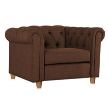 Load image into Gallery viewer, Adorn Homez Strathford Chesterfield Premium Sofa Set 3+1+1 in Fabric