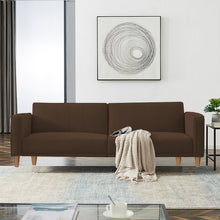 Load image into Gallery viewer, Adorn Homez Billing 3 Seater Sofa Cum Bed In Fabric